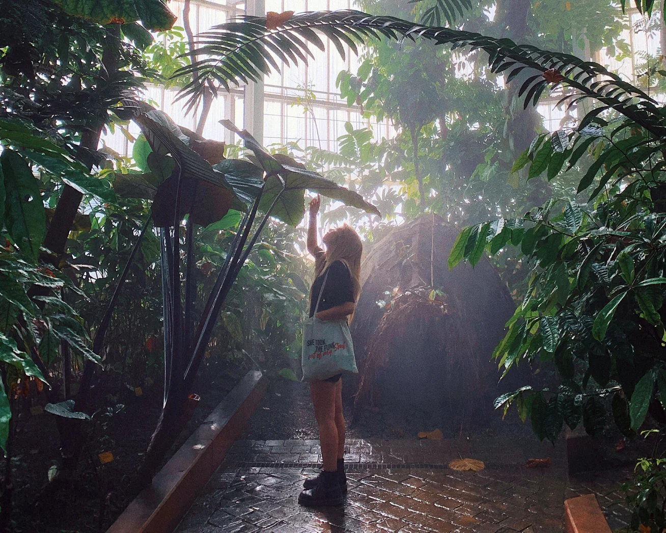 Free ticketing system for botanical gardens