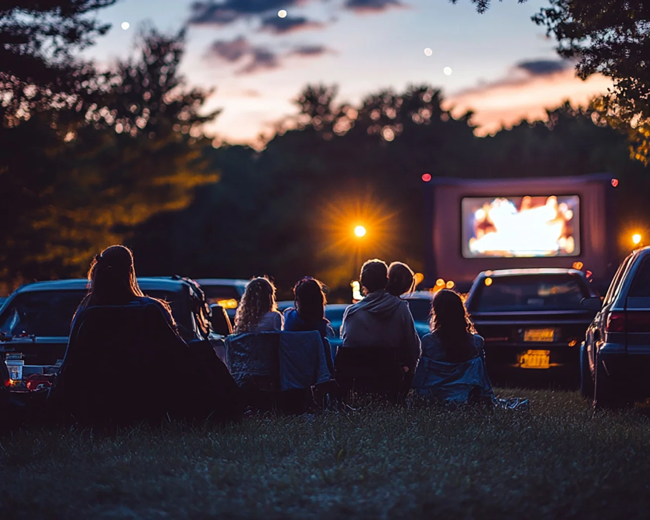 Free ticketing for drive-in movies