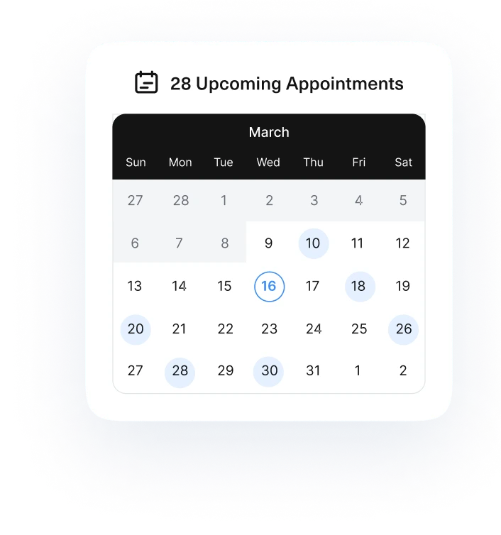 Manage Appointments